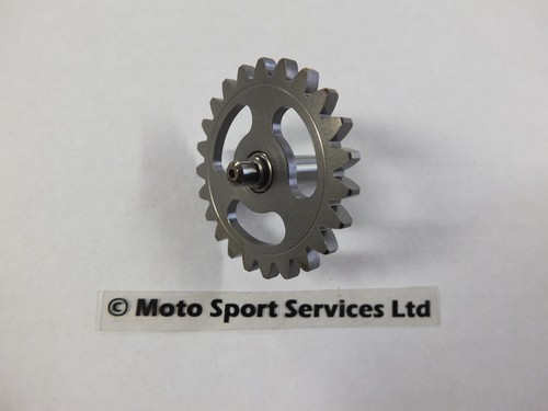 Water pump shaft gear - &,