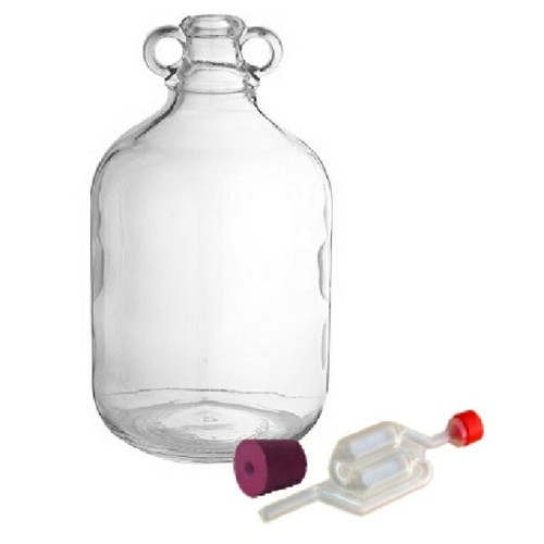 Glass demijohn - 4.5l,
