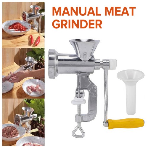 Meat grinder manual stainless - meat,