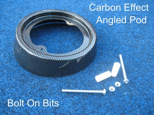 Rear lamp pod carbon - carbon, kit