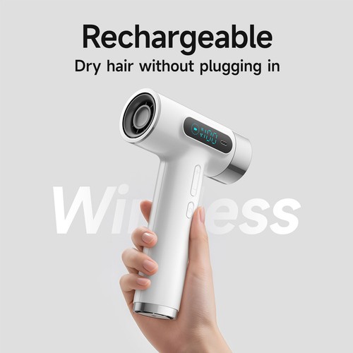 Cordless hair dryer - cordless, 300w