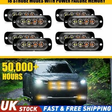 Led strobe light bar - 8x,