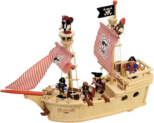 Tidlo wooden paragon pirate - wooden,
