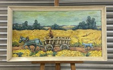 Mid Century Oil Painting