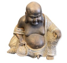 Brown Silver Buddha Statue