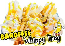 ice cream van sticker Banoffee