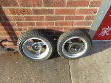 Baotian BT49QT-12P1 Tiger pair of wheels front and rear