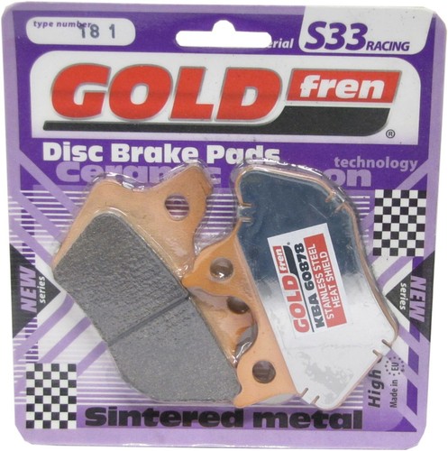 Goldfren s33 brake pads rear - goldfren,