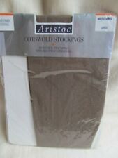 Vintage Aristoc Cotswold Stockings 60 Denier Gentle Smoke Large UK Shoe Size 7-8