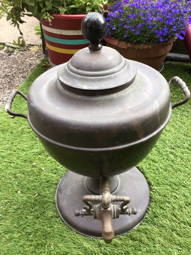 Antique copper samovar - samovar, tea