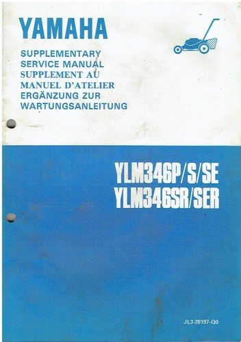 Yamaha ylm346p sr - yamaha, ylm346p/s/se/sr/ser