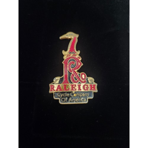 Raleigh bicycle head - raleigh, badge