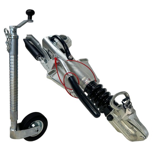 Hitch coupling jockey - coupling, &