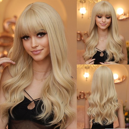 Heat resistant hair long - hair, wavy