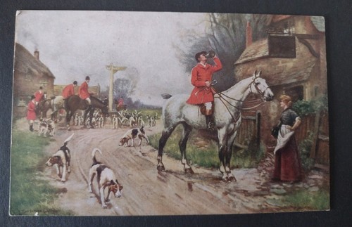 Vintage horse hunting - vintage, horse/