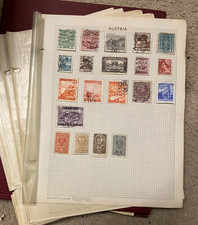 Old album pages - , world