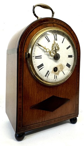 Antique miniature mantel clock - antique,