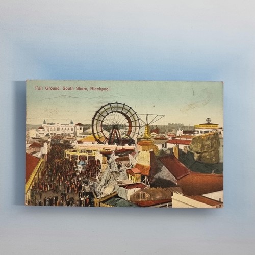 Blackpool postcard 1929 - postcard,