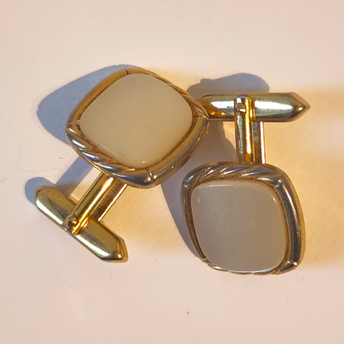 Men gold tone - men’s, square