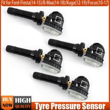4 PCS TPMS Tyre Pressure Sensor For Ford Focus Fiesta C-Max Kuga Tourneo Mondeo