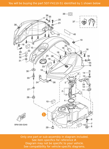 Yamaha fuel tank comp - yamaha,