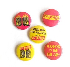 SEX PISTOLS Badge Button Set