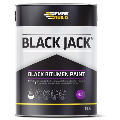 Everbuild 901 black bitumen - everbuild,