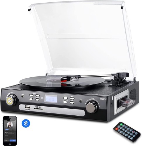 New bluetooth vinyl record - new,
