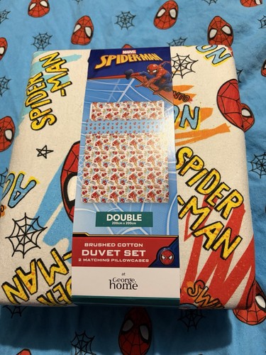 Spiderman double bedding - spiderman,