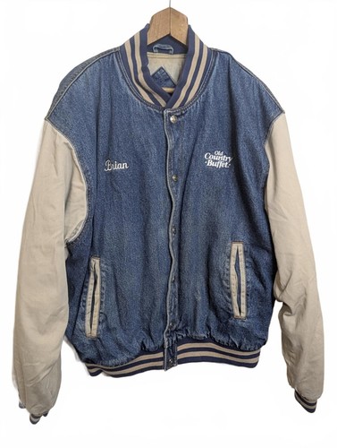 Tri mountain denim varsity - denim,
