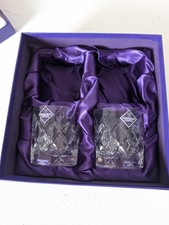 2 Edinburgh Crystal Cut Glass