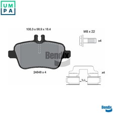 BRAKE PAD SET DISC BRAKE