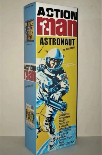 Vintage action man astronaut - action,
