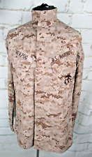 Propper USMC Marine Corps Desert MARPAT Combat shirt Medium Long