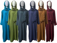 Womens Abaya Maxi Dress Muslim