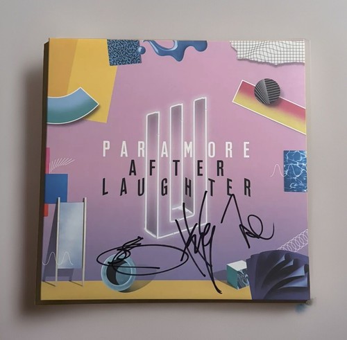 Paramore full band signed - paramore, lp