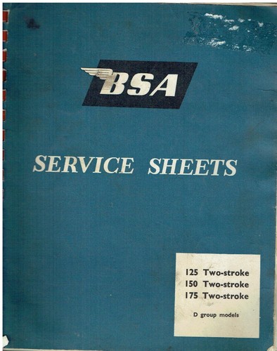 Bsa bantam d5 - bsa, d1