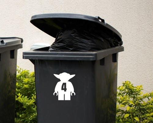Wheelie bin numbers yoda - 3,
