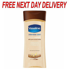 Vaseline Intensive Care Cocoa Radiant Body Gel Oil 200ml FREE UK DELIVERY