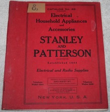 1920S STANLEY AND PATTERSON