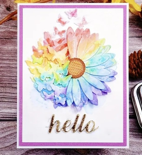 Metal cutting dies flowers - metal, die