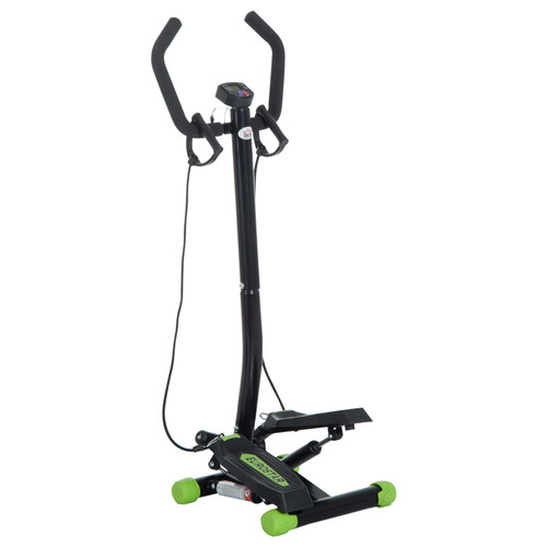 Stepper step machine with - step,