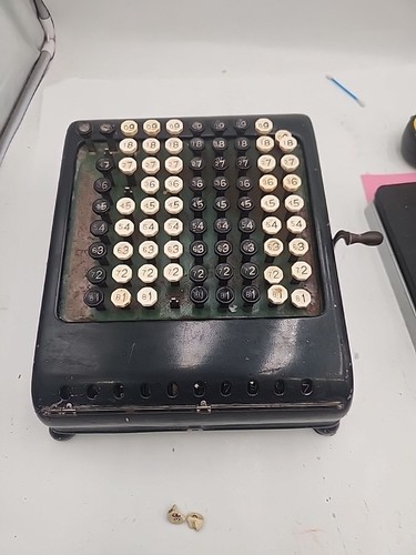 Antique burroughs comptometer - burroughs,