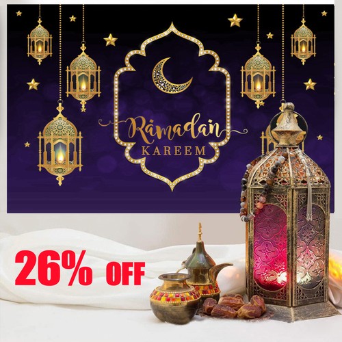 Mubarak backdrop banner - mubarak, decor