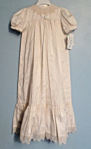 Long cream embroidered silk - cream,