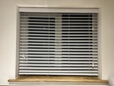 White Wooden Venetian Blind
