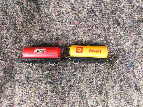 Texaco and shell fuel tanker - fuel,