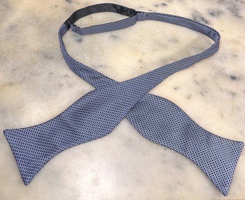 Blue mini check - mini,