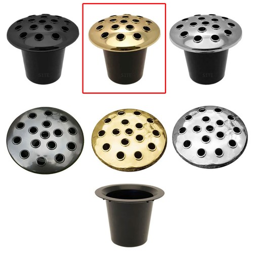 Black gold silver lid - gold,