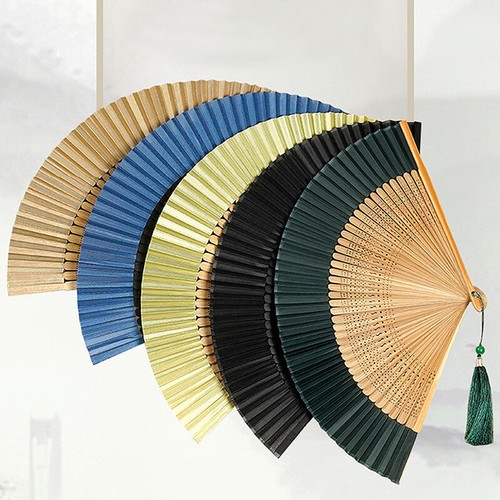 New folding fan - held, silk